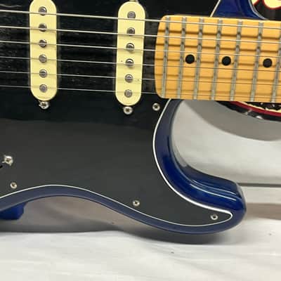 Fender Limited Edition Player Stratocaster HSS Plus Top Electric Guitar MIM - Made in Mexico - Blue Burst image 6