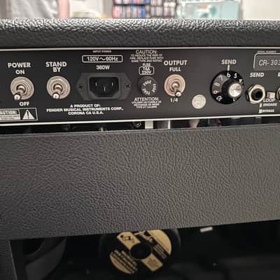 Fender Twin-Amp 2-Channel 100-Watt 2x12" Guitar Combo 2001 - 2010 - Black image 8