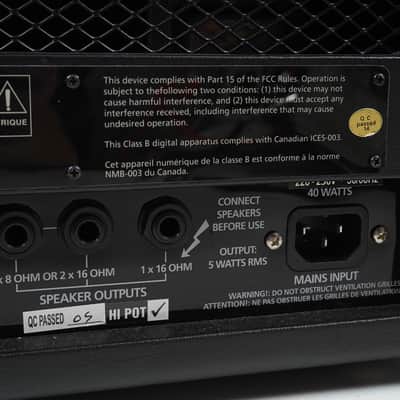 Blackstar HT-5RH 5-Watt Tube Guitar Amp image 6