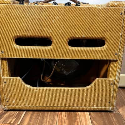 Fender Deluxe Amp with Original Cover 1x12" 1954 - 1960 - Tweed image 20