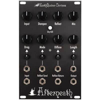 EarthQuaker Devices Afterneath Reverb Eurorack Module 2020 - 2021 - Black image 1