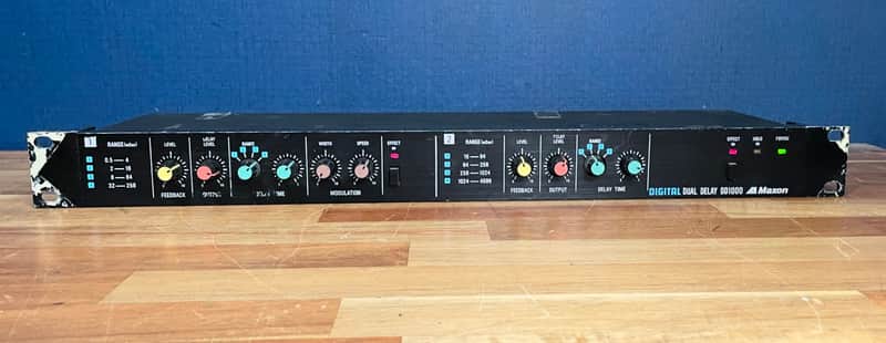Maxon DD1000 Dual Digital Delay - 80's Vintage Rack image 1