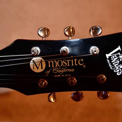 Mosrite Ventures Model  (RARE)  SIGNED & DATED by SEMI MOSLEY.  MINT !! image 7