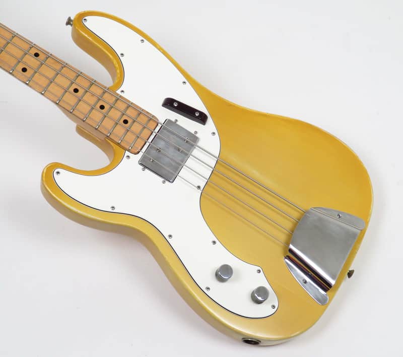 Fender Telecaster Bass 1975 Blonde Refin Left Handed image 1