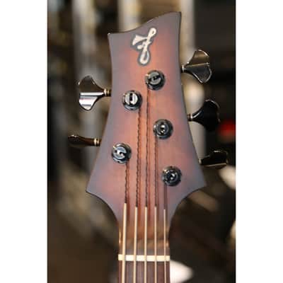 F Bass BN5 2007 - Antique Brown Burst Satin image 6