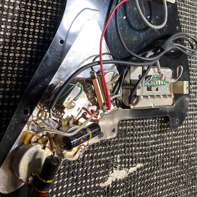 Unmarked Loaded Pickguard - Gibson PAF Pickups image 9