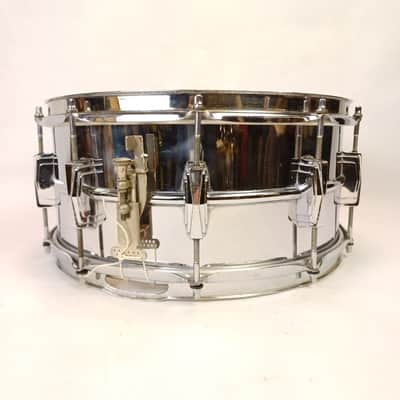 Ludwig 402 Supraphonic 6.5x14"Snare Drum Keystone Badge 7/67 Supra-Phonic 529137 image 6