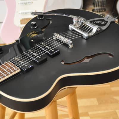 GUILD Starfire I Jet 90 Satin Black / Newark St. Collection / P90 Thinline Hollow Body / ISG210754857 image 6