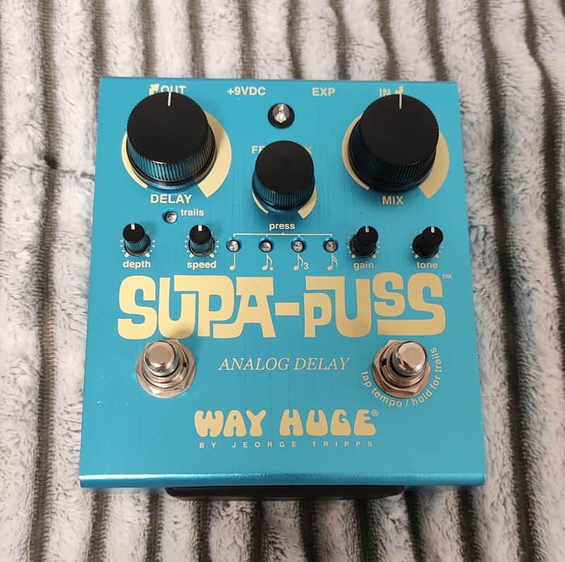 Way Huge WHE707 Supa-Puss Analog Delay 2013 - 2021 - Blue image 1