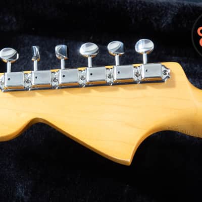 2013 Fender Japan MIJ JG66 ’62 Reissue Jaguar 3-Tone Sunburst w/ Hard-Shell Case image 7