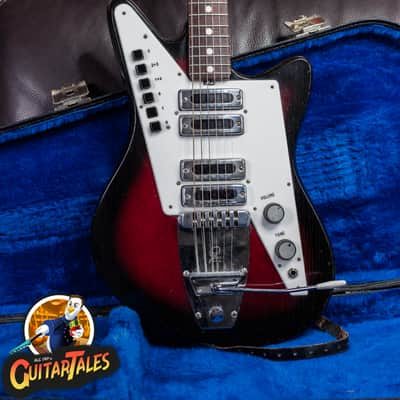 Galanti Grand Prix V4 1964 Italian red sunburst -VIDEO- image 11