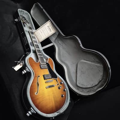 Eastman T486-GB Thinline Archtop - Goldburst image 15