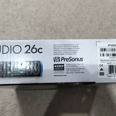 PreSonus Studio 26C 2x4 USB-C Audio / MIDI Interface USED Good - 2nd Hand image 7