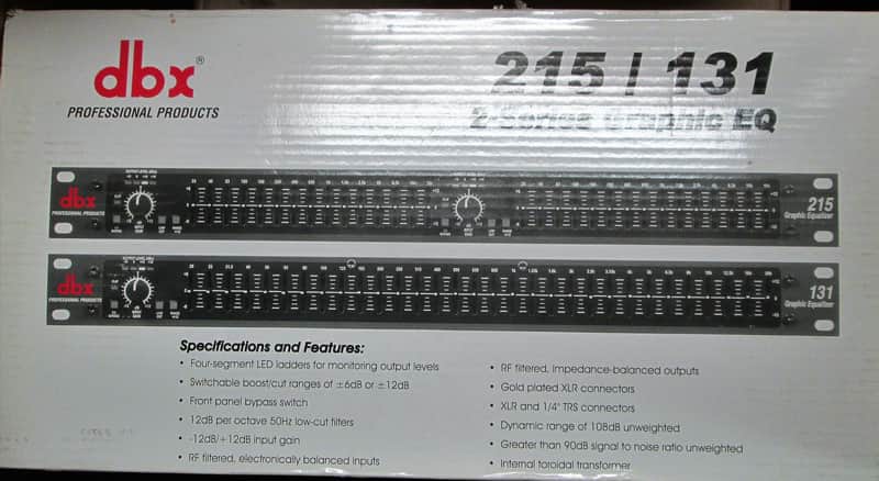 dbx 215/131 | Reverb
