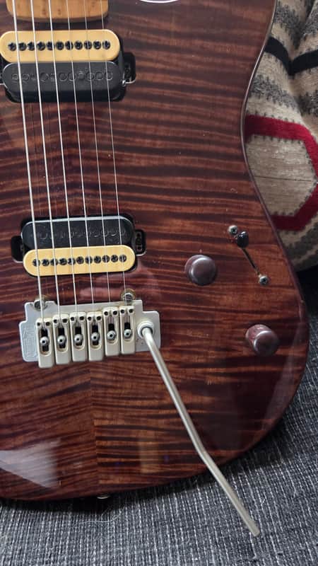 Carvin Bolt Plus 2010 - Antique Brown Flame image 1