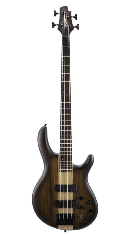 Cort C4PLUSOVMHABB Artisan Series C4 Plus OVMH Bass Guitar. Antique Brown Burst DIRECT SHIP image 1