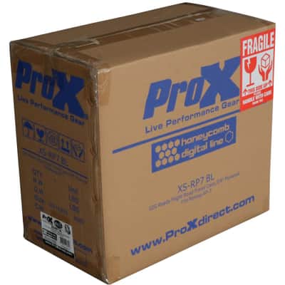 ProX XS-RP7BL | Case for Reloop RP-7 | All Black with Custom Foam image 14