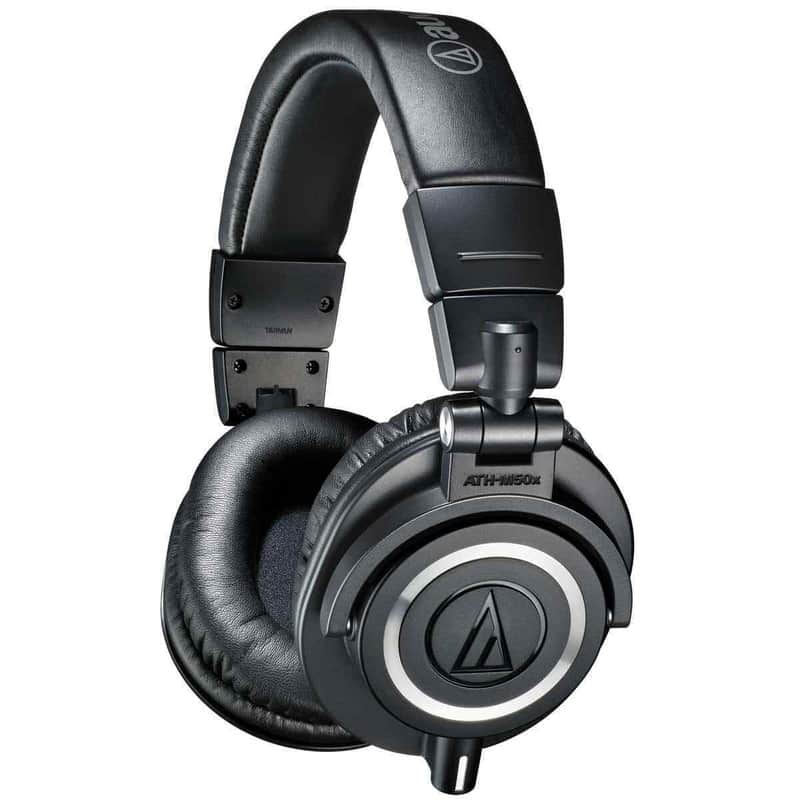 Audio Technica ATH-M50xWH | Closed Back Dynamic Monitor Headphone BLACK OR WHITE image 1
