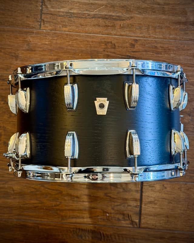 Ludwig Keystone 8x14" Oak/Maple Snare Drum - Black image 1
