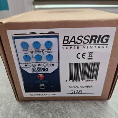 Origin Effects BASSRIG Super Vintage Blue / Silver image 8