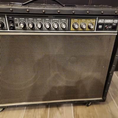 Roland JC-120 Jazz Chorus 2-Channel 120-Watt 2x12" Guitar Combo 1975 - 1993 - Black image 1