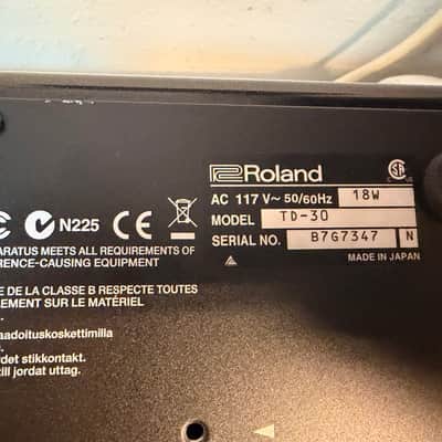 Roland TD-30 Drum Sound Module 2012 - 2016 - Black image 8