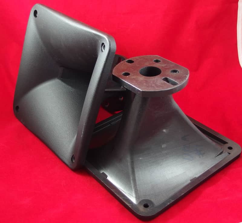 Pair of Asymmetric  1"  60° Throat Horn For Bolt-On Compression Driver image 1