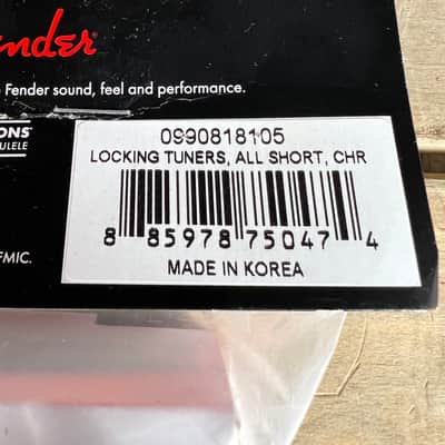 Real Life Relics Fender® Aged Genuine American Deluxe Locking Tuners All Short Post 0990818105   [E1] image 2