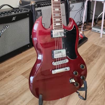 Gibson Sg Standard 1980 - Cherry Red image 2