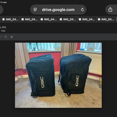 QSC K12 tops and subs - Black image 2