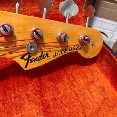 Fender Jazz bass guitar 1973 - Black image 17