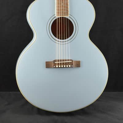 Epiphone IGC J-180 LS Long-Scale Frost Blue (Includes Hard Case) image 1