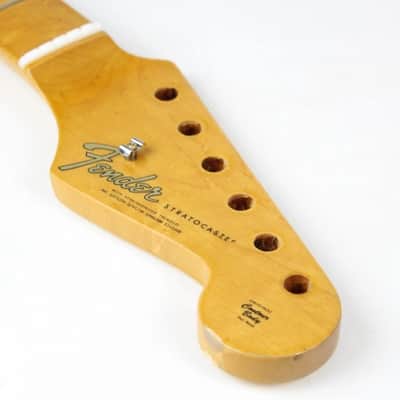 RARE 1989 Vintage Fender American Stratocaster Neck Birds Eye Maple 1980s USA image 11