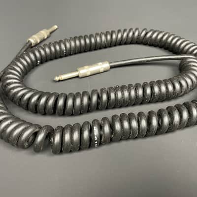 Vintage Belden & Switchcraft Coiled Guitar Cables Pair – 1/4" Instrument Cables 6' image 4