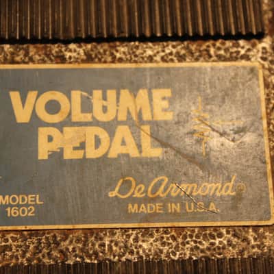 DeArmond 1602 Volume Pedal image 2
