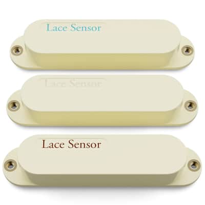 LACE Sensor "Blue Fire Set" 3-Pack Single Coil Pickups - Cream image 2