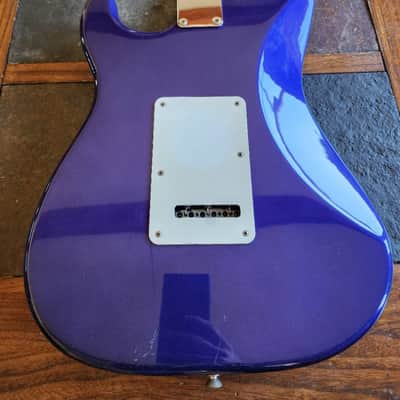 Fender Strat Std MIM SSS 2000 w/bag- blue image 4
