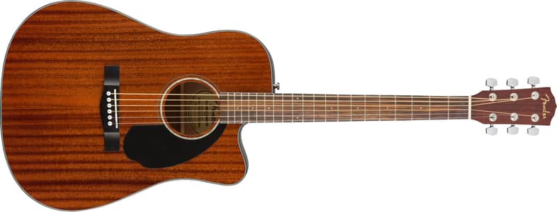 Fender CD-60SCE All-Mahogany 2017 - Present - Natural image 1