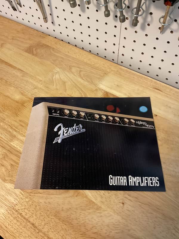 Fender Guitar amplifiers catalog 1993