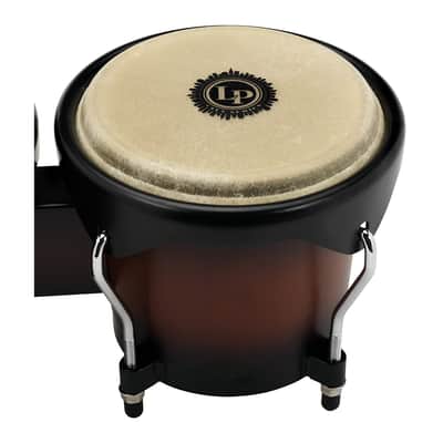 Latin Percussion City Series LP601NYVSB Satin Finish Bongos (Vintage Sunburst) image 4