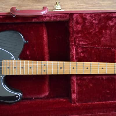 Custom Build HH Tele-Style w/Black Ceruse Nitro Finish & Seymour Duncan Antiquity Alnico II PUs image 5