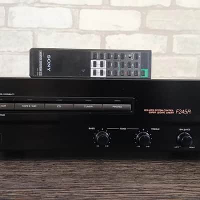 Sony TA-F245R Rare Vintage Integrated Stereo Amplifier 1994 Warranty Serviced image 11
