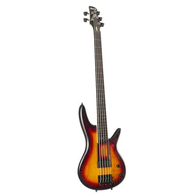 Ibanez Gary Willis GWB205-TQF Tequila Sunrise Flat - 5-String Electric Bass image 1