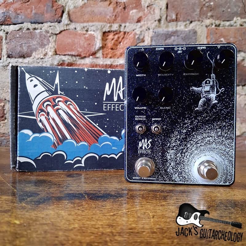 MAS Effects The Expanse Harmonic Tremolo Pedal w/ Box *USED* (Galactic Sparkle - 2020s) image 1