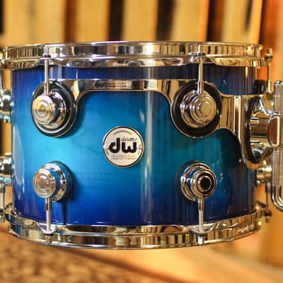 DW Collector's Maple SSC Regal to Royal Blue Burst Drum Set - 20,12,14 - SO#1444192 image 4