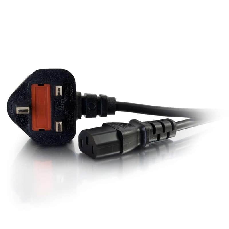 2025 C2G 2 Metre Uk Power Cable (Iec320C13 To Bs 1363) 6 Foot ...