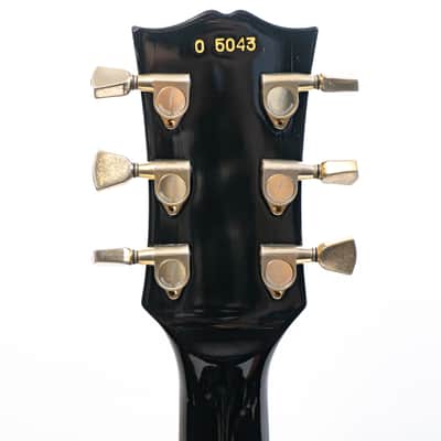 1980 Greco Les Paul Custom Electric Guitar - Black image 6