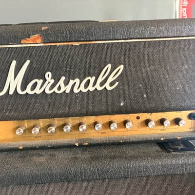 Marshall JCM 800 Lead Series 100 Watt Head Model 2210 Black 1988 image 2