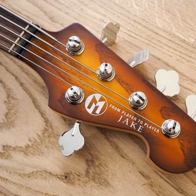 Maruszczyk Instruments Jake 5 String Electric Bass Guitar Sunburst w/ Gigbag image 4