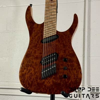 Ormsby Custom Shop Hypemachine 7 Multiscale 7-String Electric Guitar w/ Case-Redwood image 4